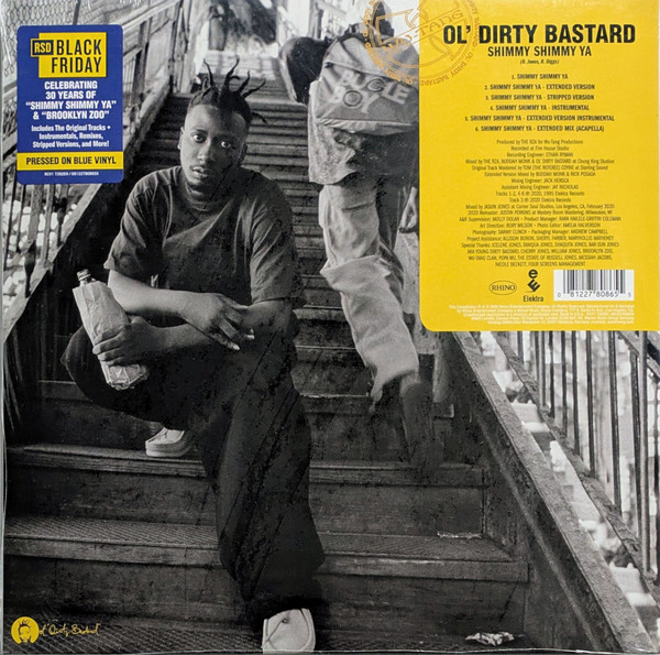Ol' Dirty Bastard – Shimmy Shimmy Ya / Brooklyn Zoo (RSD Black Friday 25)  (12")  