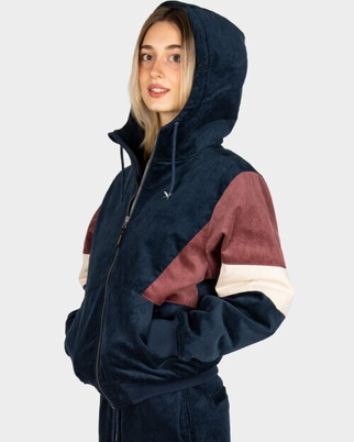 Iriedaily Blotchy Cord Jacket (Deep Sea)