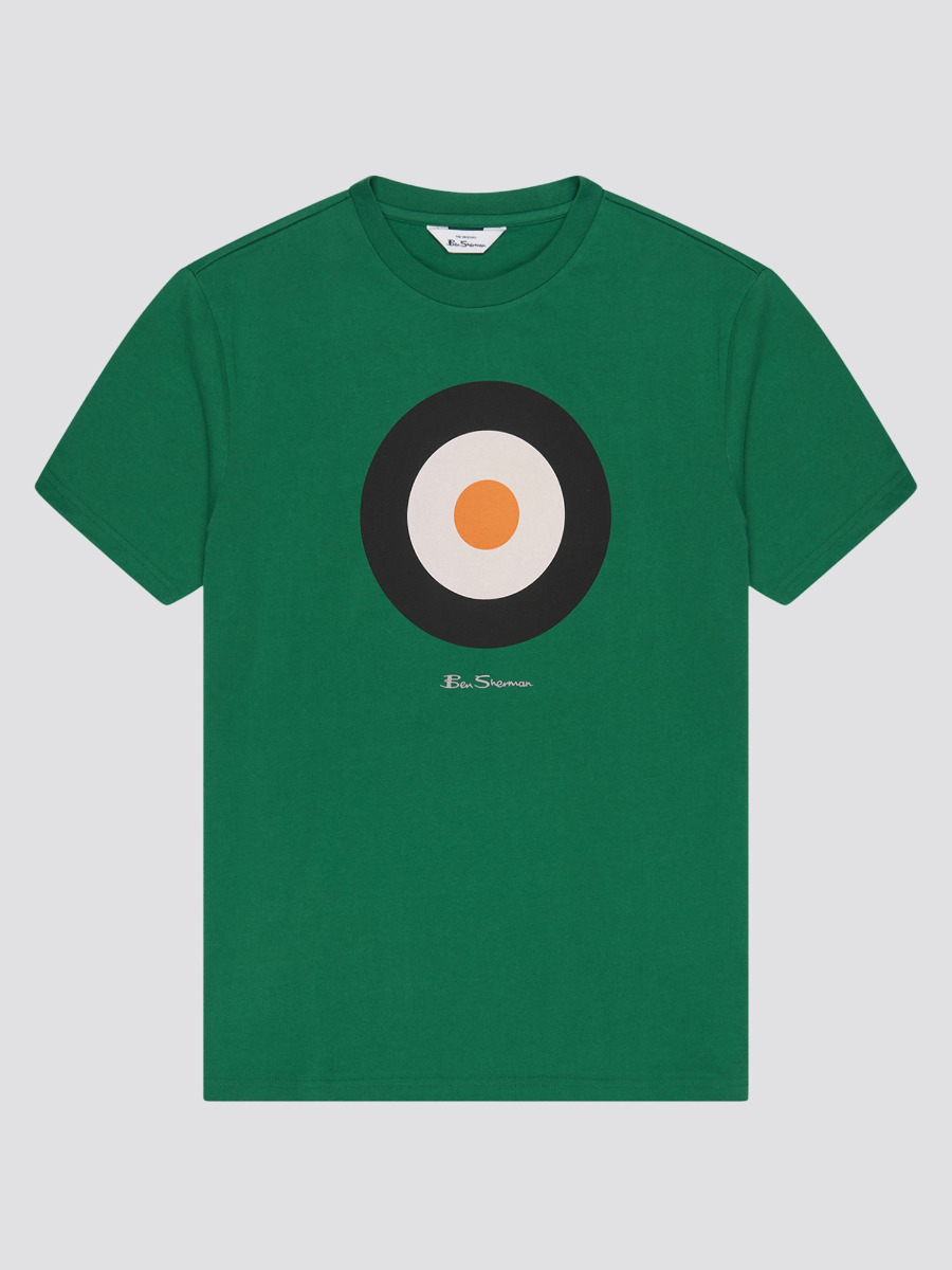 Ben Sherman Shirt Target Fraser Green-XL