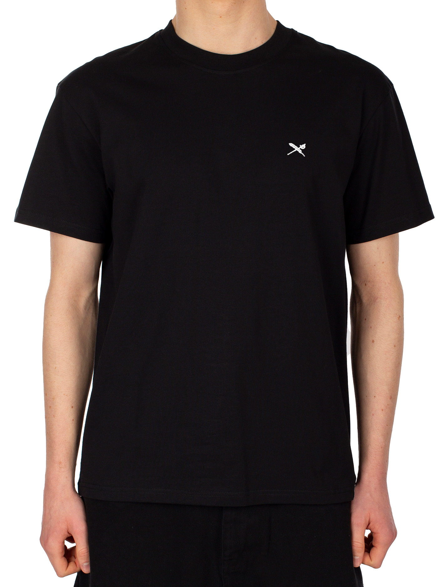 Iriedaily Mini Flag Relaxed Tee in Black 