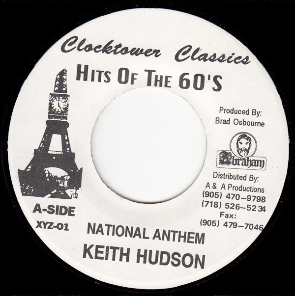 Keith Hudson - National Anthem / Rast A Country (7")