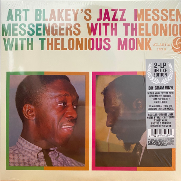 Art Blakey's Jazz Messengers With Thelonious Monk – Art Blakey's Jazz Messengers With Thelonious Monk(DOLP)