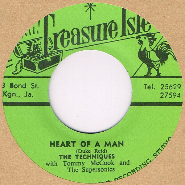 The Techniques - Heart Of A Man / Tommy McCook & The Supersonics - Superman (7")