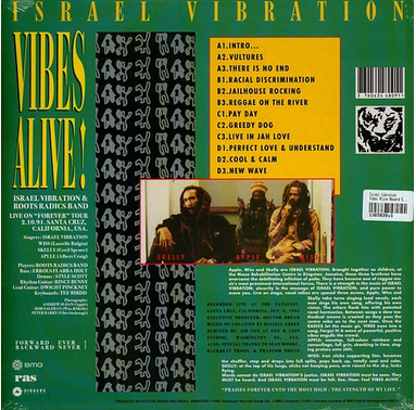Israel Vibration - Vibes Alive  (DOLP) RSD 26