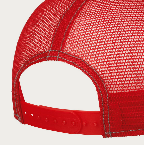 Stetson Garage American Heritage Trucker Cap (Grey/Red)