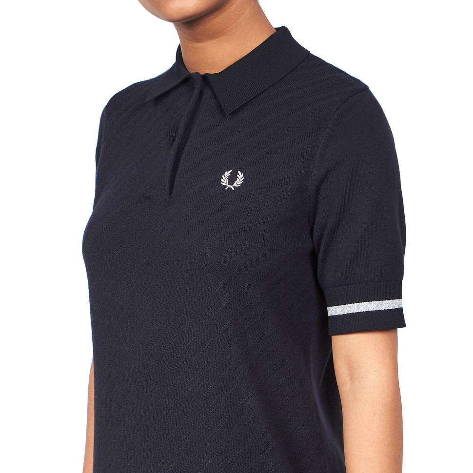 Fred Perry Knitted Dress Black-8