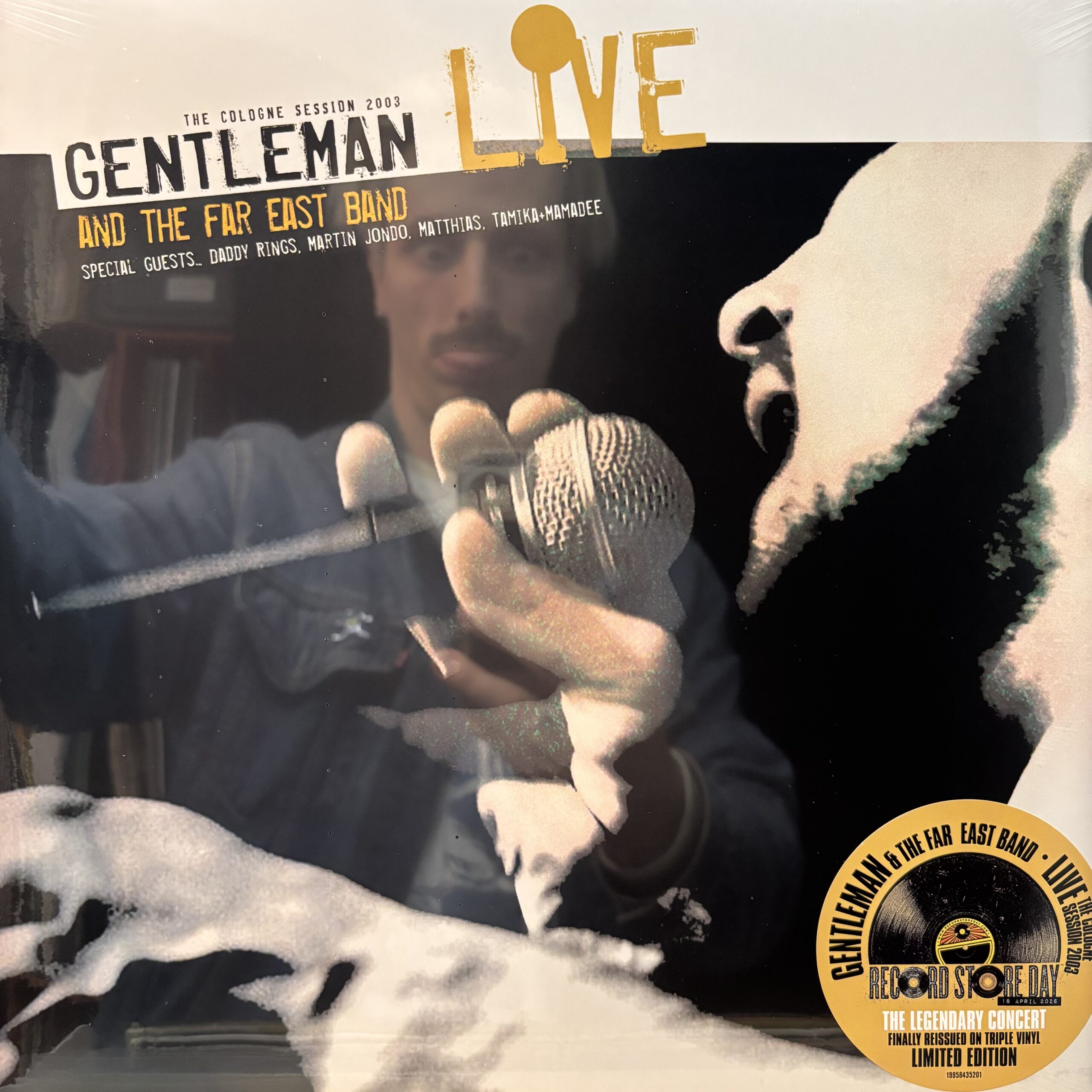 Gentleman & The Far East Band Live - The Cologne Session    (3LP)  RSD 26 