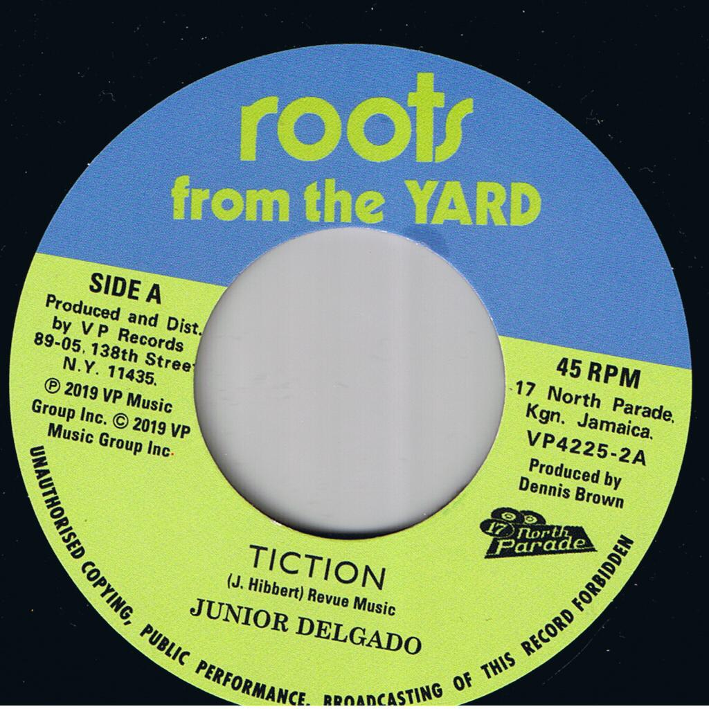Junior Delgado - Tiction / Version (7")