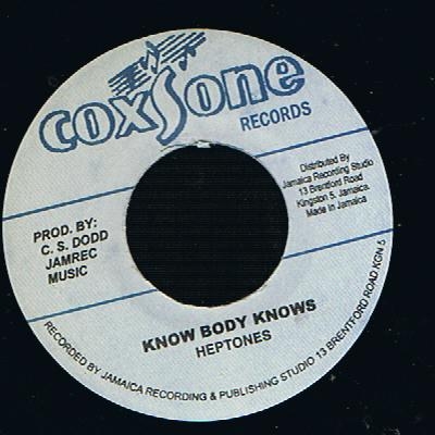 The Heptones - Know Body Knows / Owen Gray - Ain't Nobody Home (Original Stamper 7")