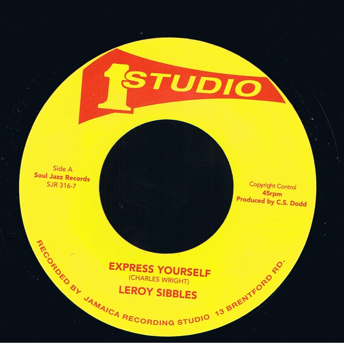 Leroy Sibbles - Express Yourself / Norma Fraser - Respect (7")
