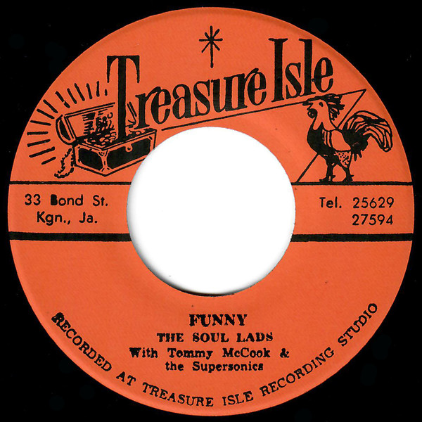 The Soul Lads With Tommy McCook & The Supersonics – Funny / I Am Yours Forever (7")               
