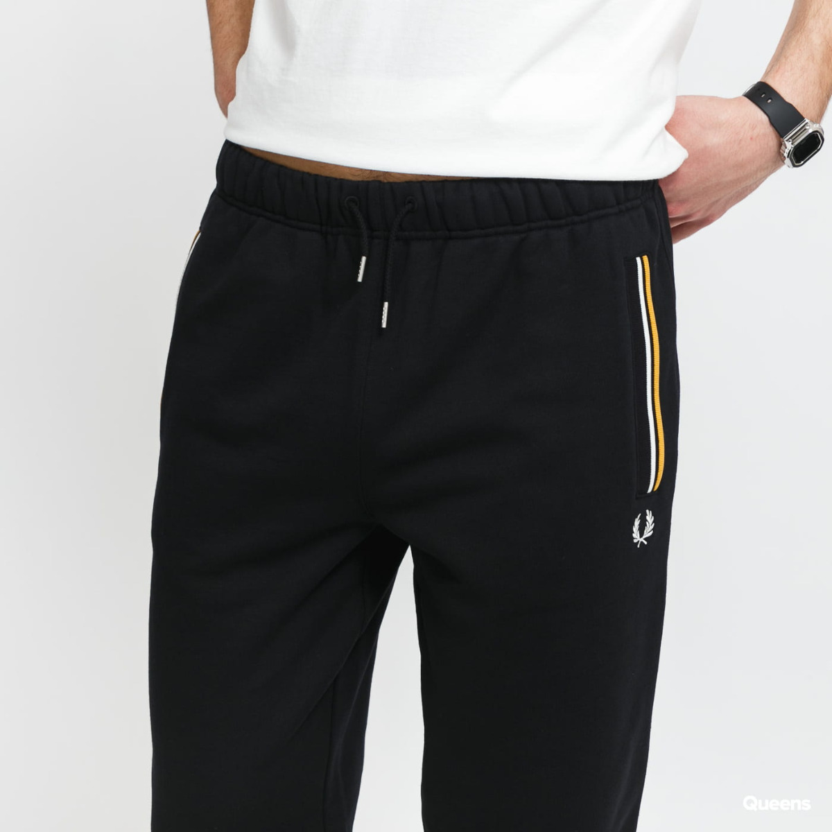 Fred Perry Loopback Sweatpant Black T8510-S
