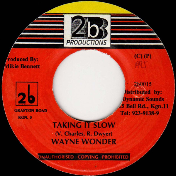 Wayne Wonder – Taking It Slow (7'') 