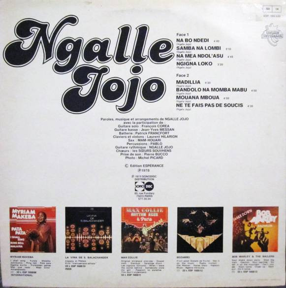 Ngalle Jojo – Na Bo Ndedi (LP)