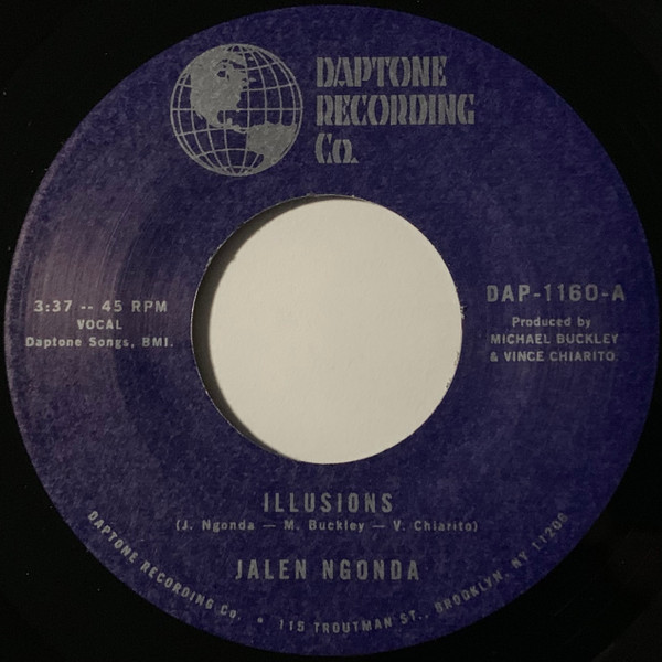 Jalen Ngonda – Illusions / Rapture (7")
