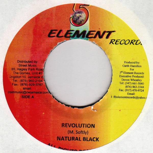 Natural Black - Revolution / Version (7")