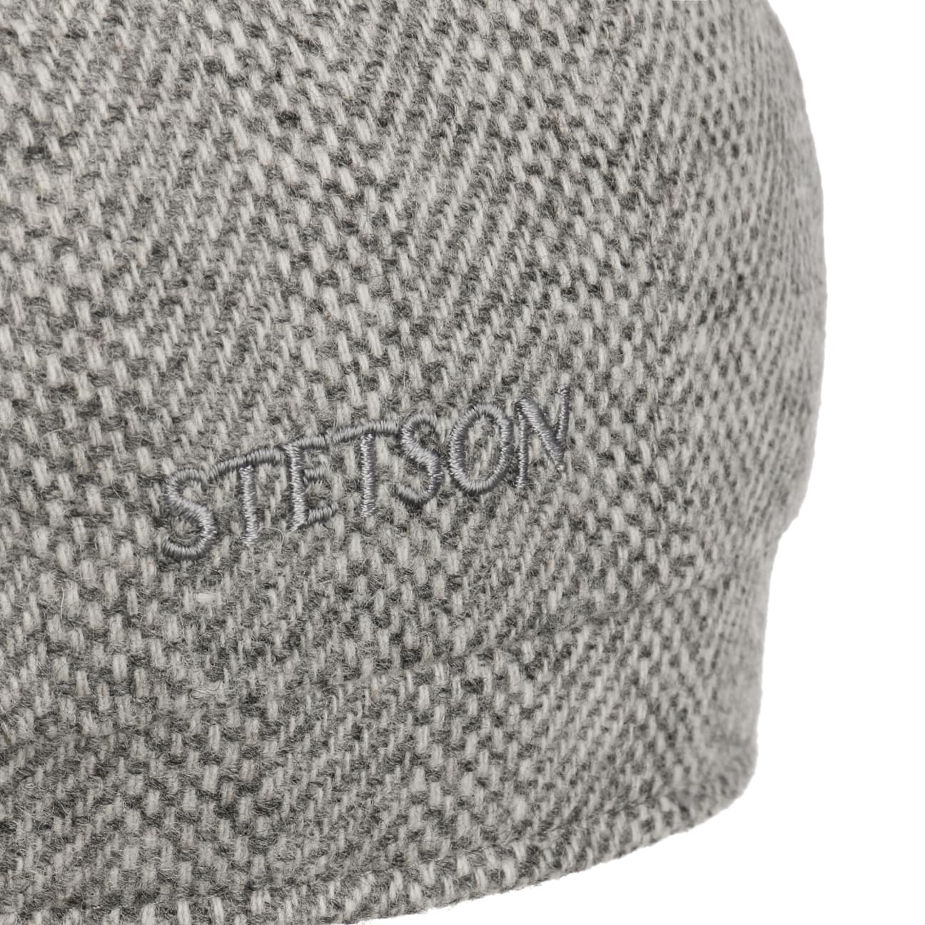Stetson Hatteras Milbank Sustainable Flat Cap (Light Grey)