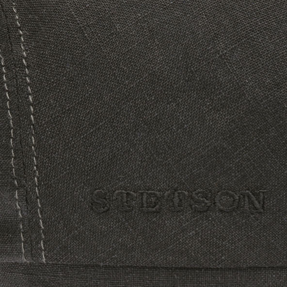 Stetson Belfast Leinen Sportmütze in Schwarz 