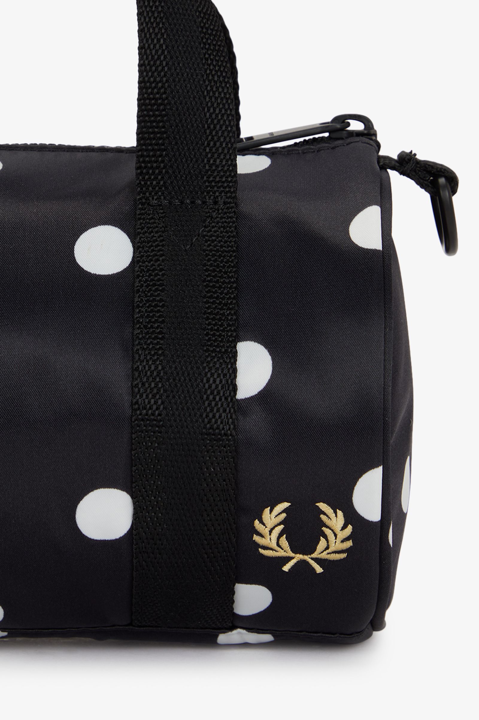 Fred Perry Amy Winehouse Polka Dot Mini Barrel (Black)