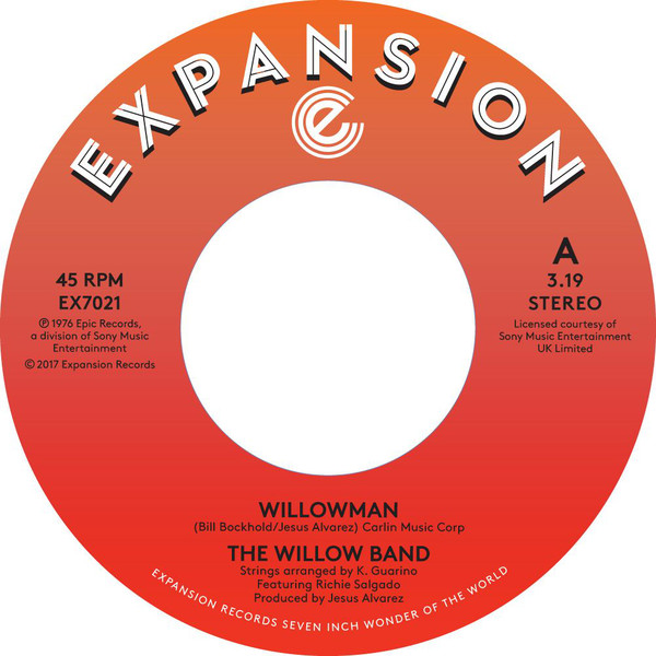 The Willow Band - Willowman / Funky Guitar Man (7")