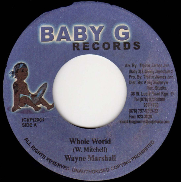 Wayne Marshall – Whole World (7")