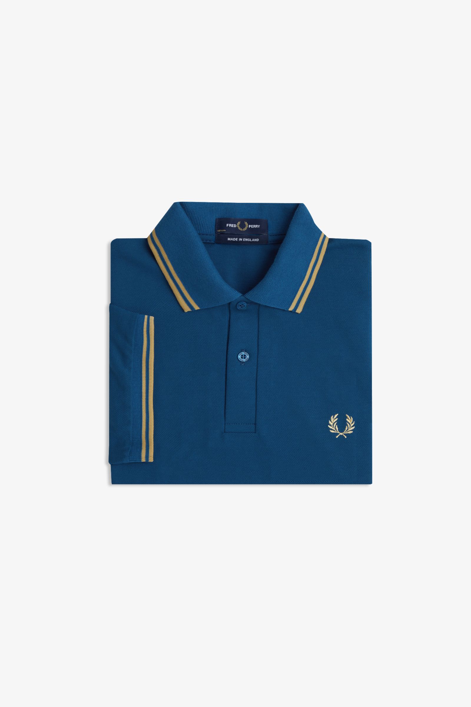 Fred Perry Twin Tipped Fred Perry Shirt (Royal Blue/Champagne)