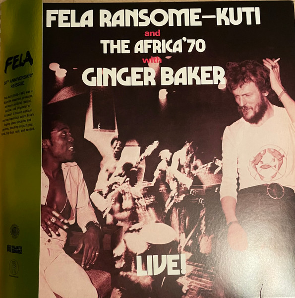 Fela Ransome-Kuti And The Africa '70 With Ginger Baker - Live! (DOLP)