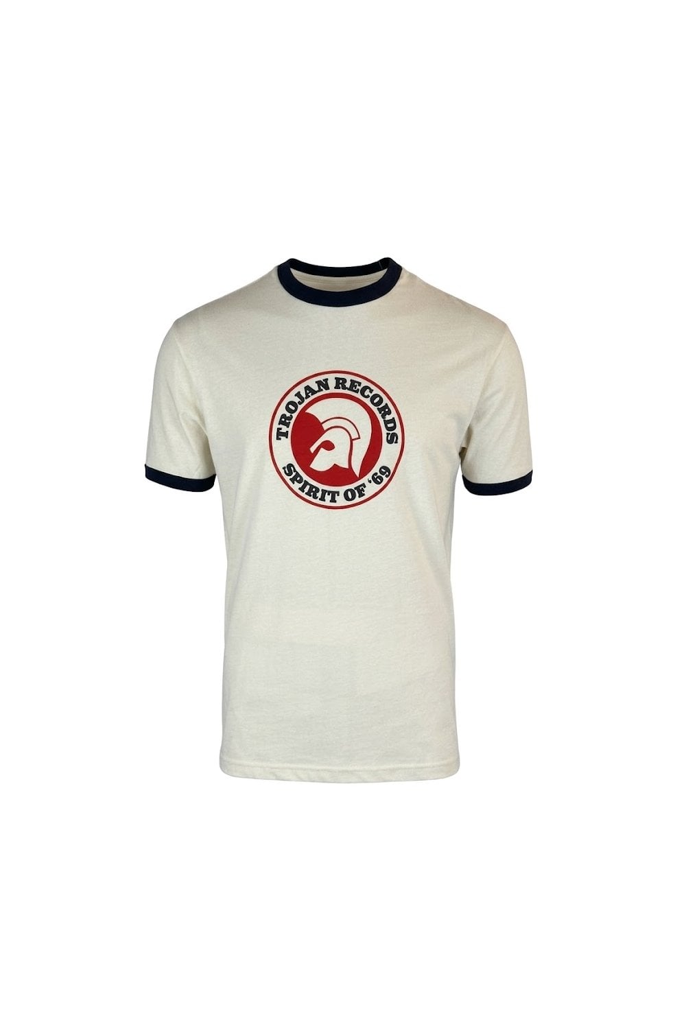 Trojan Spirit Of '69 Logo T Shirt (Ecru) TC/1006