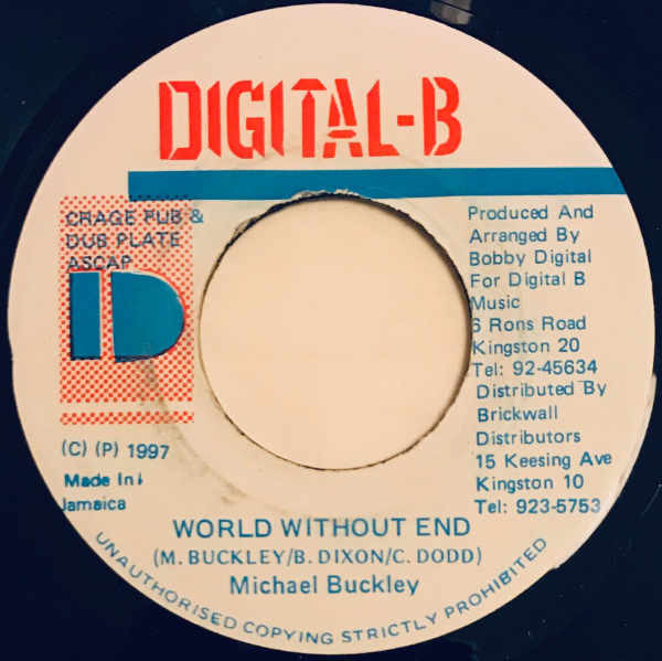 Michael Buckley - World Without End / Version (7")