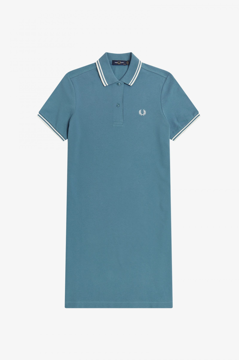 Fred Perry Twin Tipped Dress D3600 Ash Blue-8