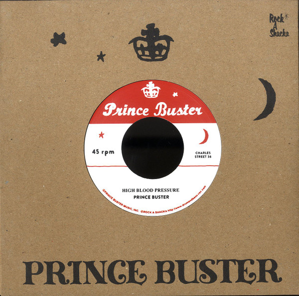 Prince Buster / Derrick & Patsy – High Blood Pressure / Raindrops Falling (7")