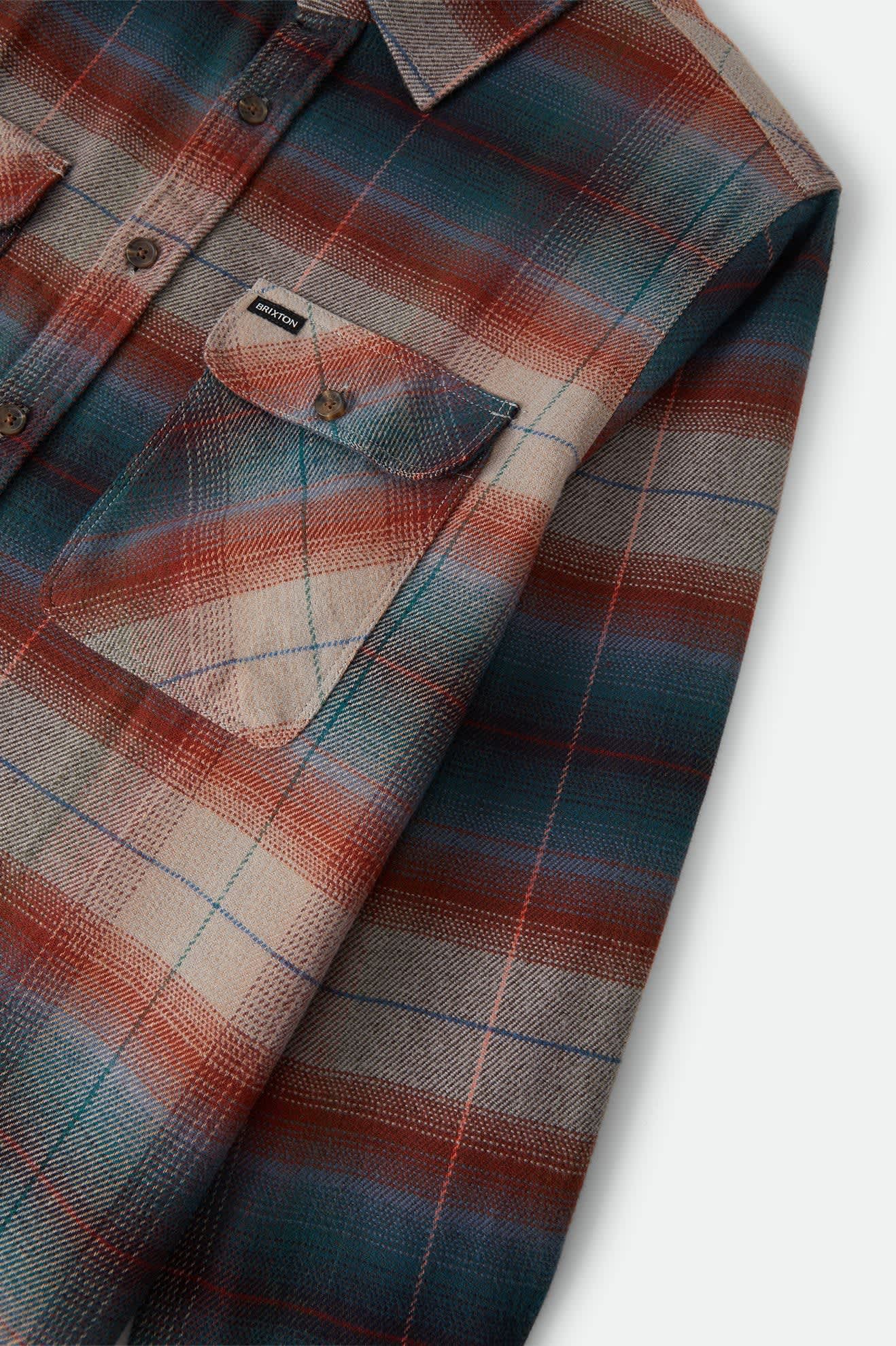 Brixton Bowery Flannel (Multi Shadow)