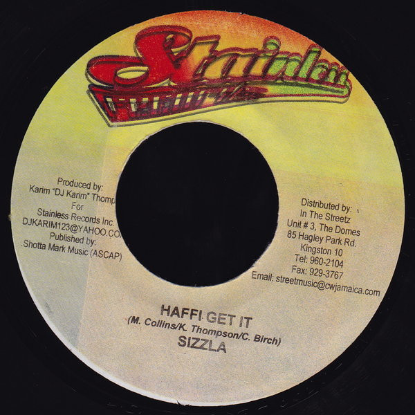 Sizzla / Zumjay – Haffi Get It / Badman Story (7")        
