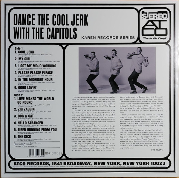 The Capitols – Dance The Cool Jerk With The Capitols (LP)        
