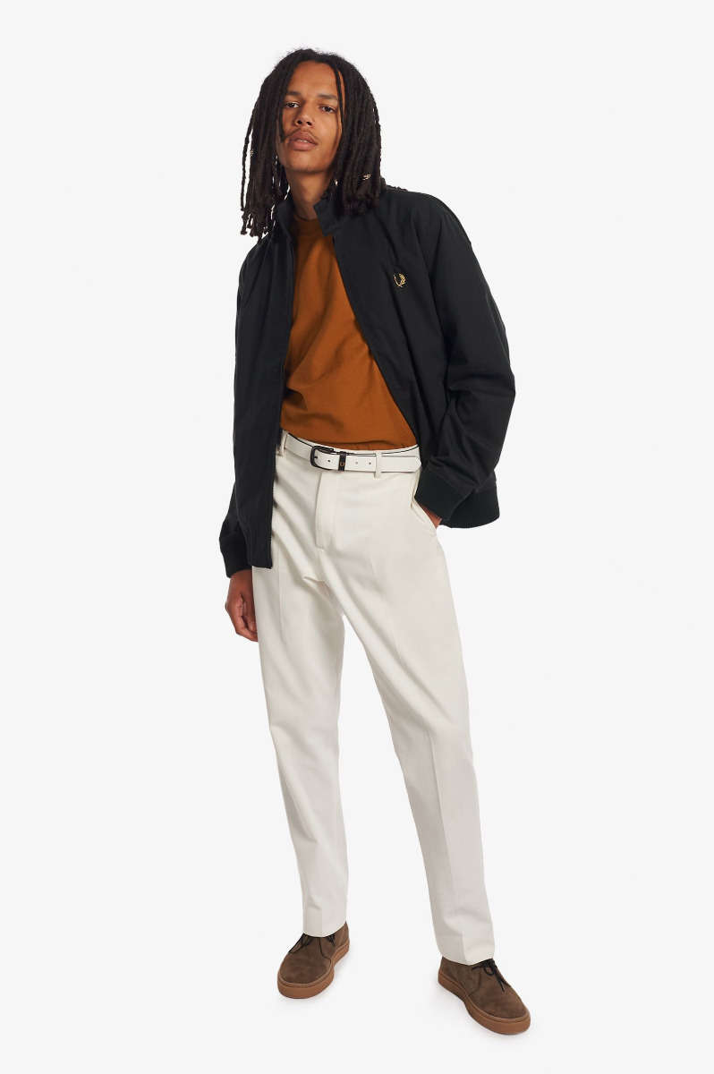 Fred Perry Harrington Jacke Black 