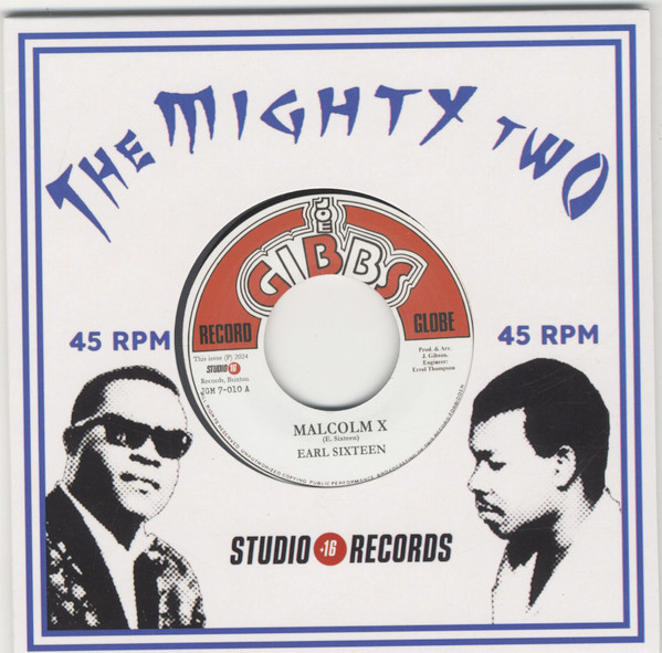 Earl Sixteen, Instrumental – Malcolm X  (7") 
