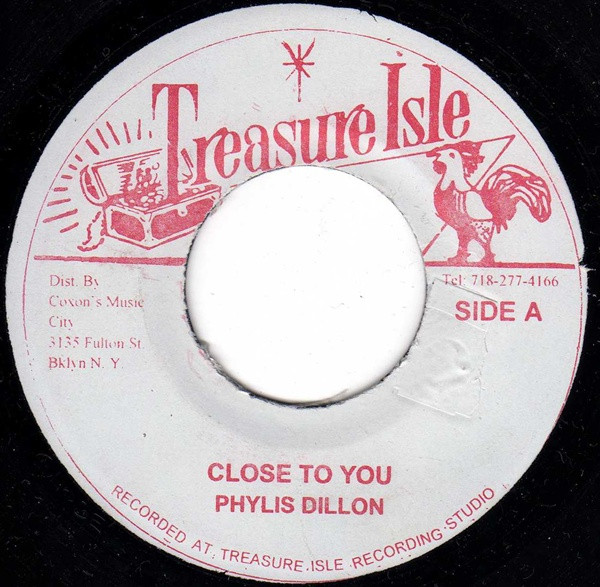 Phyllis Dillon / The Jamaicans – Close To You / Ba Ba Boom (7")     