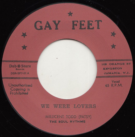 Patsy Millicent Todd - We Were Lovers / Give Me A Chance (7")