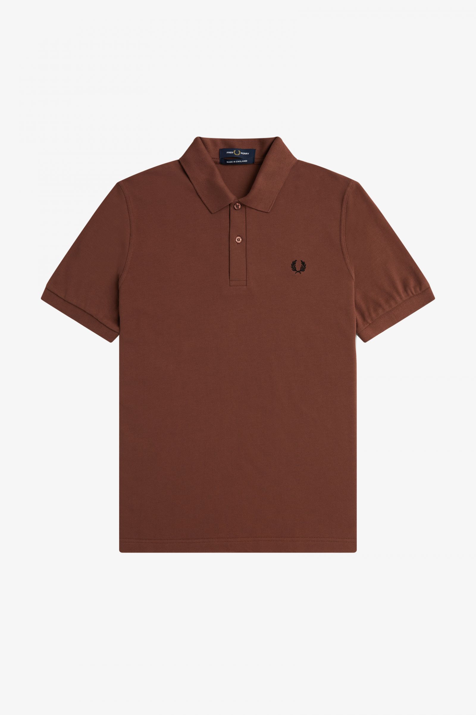 Fred Perry The Original Shirt in Whisky Brown 