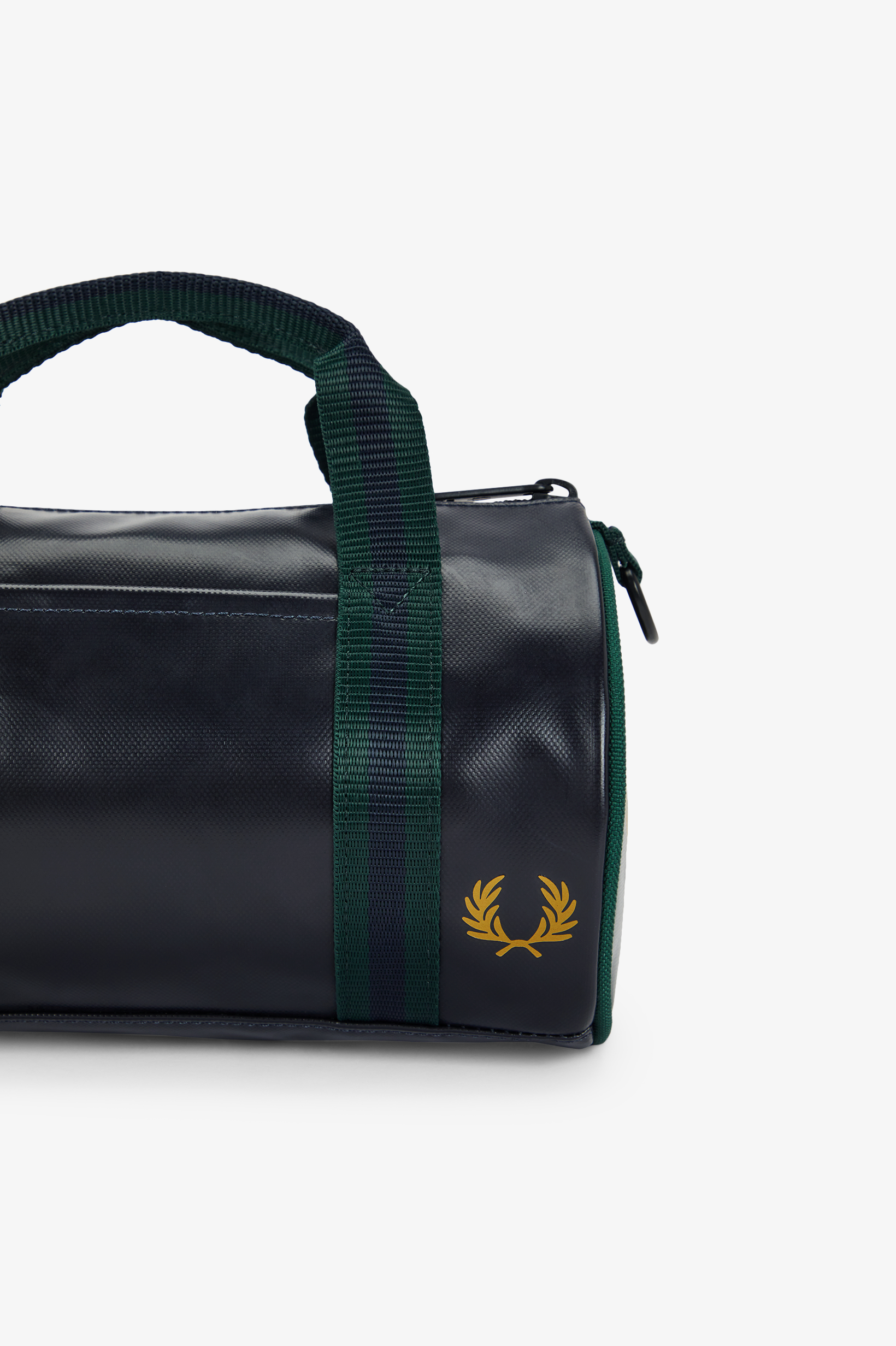 Fred Perry Classic Mini Barrel Bag (Navy/Grassroots)
