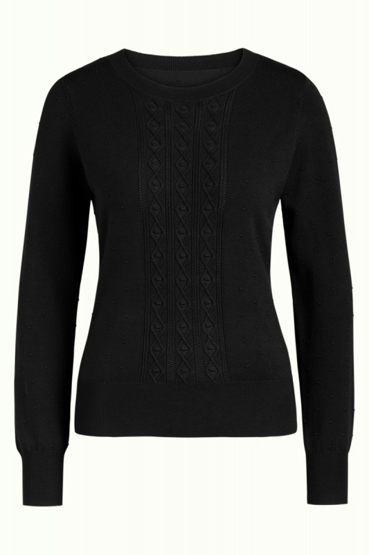 King Louie Pullover Cable Top Black-XL