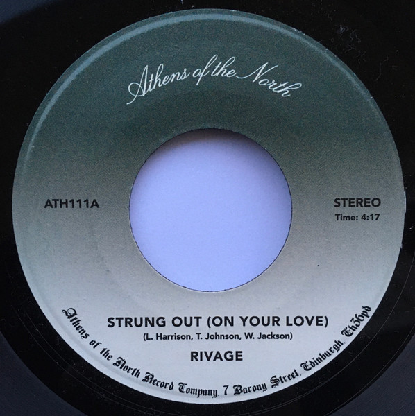 Rivage - Strung out on Your Love / All My Love For You (7")