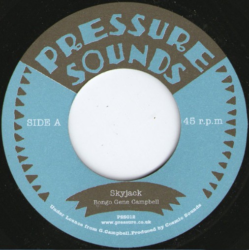 Bongo Gene Campbell - Skyjack / Version (7")