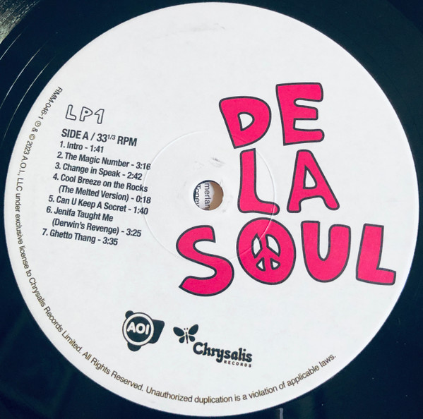 De La Soul – 3 Feet High And Rising (DOLP)   