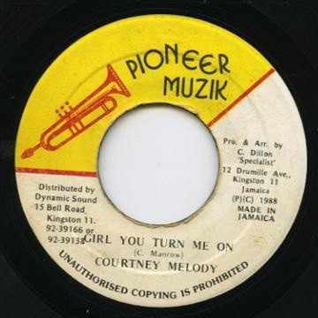 Courtney Melody - You Turn Me On / Version (7")