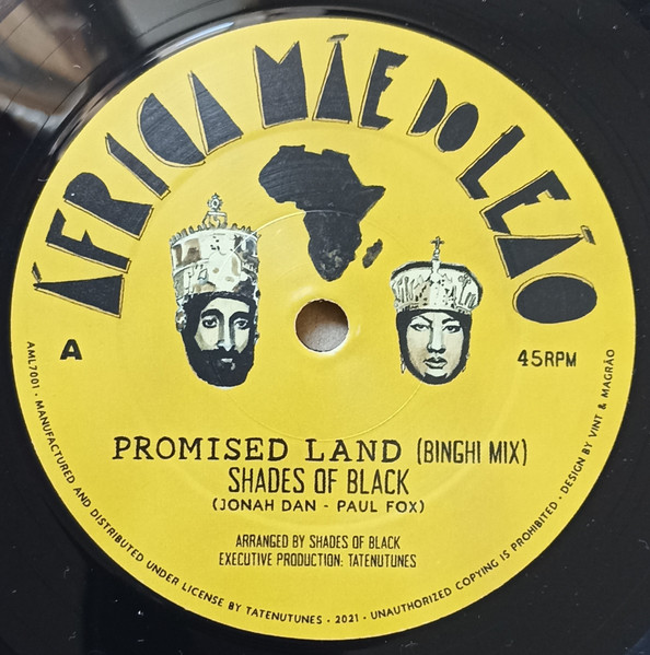 Shades Of Black – Promised Land (Binghi Mix) / Promised Dub (Stepper Mix) (7") 