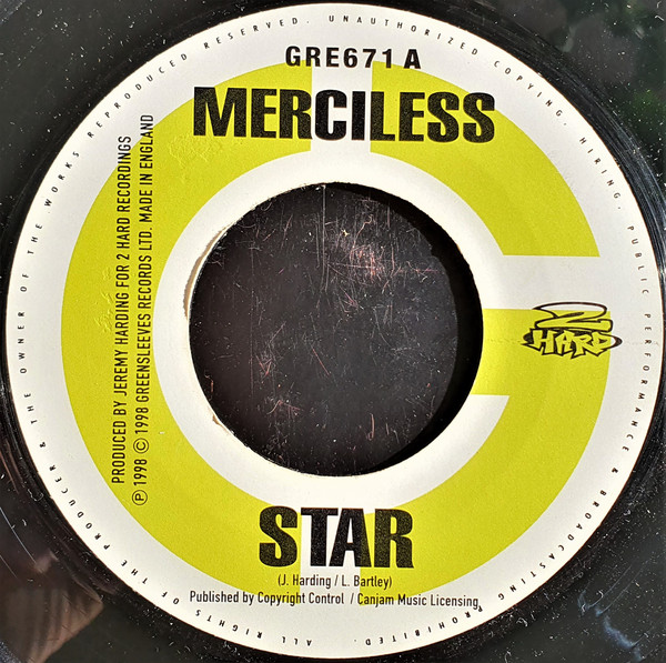 Merciless - Star _ Devonte & Tanto Metro - Better Body (7")