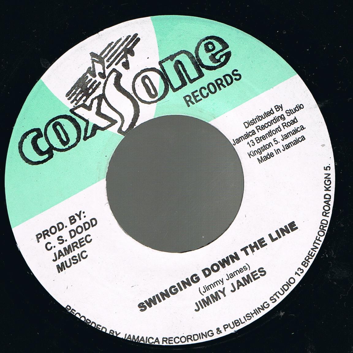 Jimmy James - Swinging Down The Line / The Skatalites - Ska La Parisienne (Original Stamper 7")