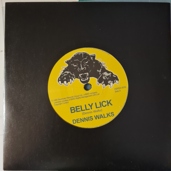 Dennis Walks – Belly Lick  /   Drumbago & The Blenders –	The Game Song(7")   