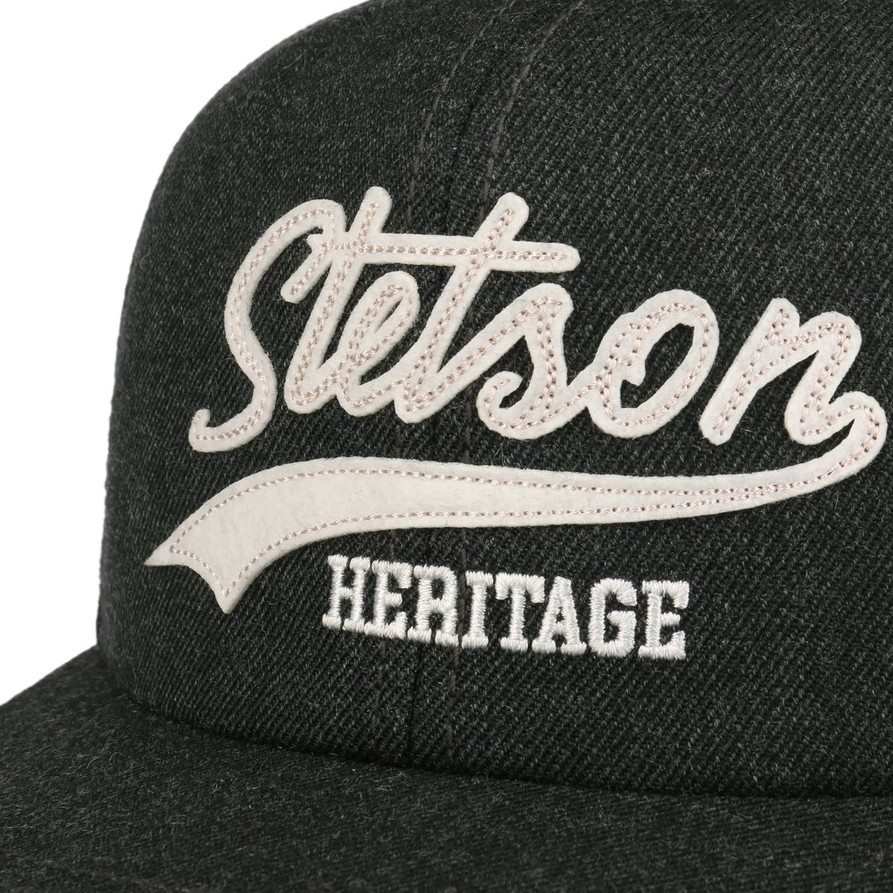 Stetson Heritage Classic Cap (Anthrazit)